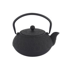 TDS, WY Cast Iron Teapot, Sakura YH, Black, 0.6 L, Item No. 34144