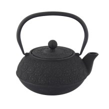 TDS, WY Cast Iron Teapot, Sakura YH, Black, 0.9 L, Item No. 34147