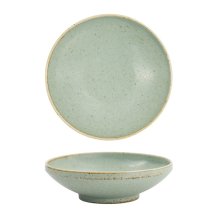 Tokyo Design Studio Plate Minto Green, Porcelain, Ø 21.5 × 4 cm