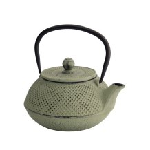 WY Teapot Arare Green/Grey, Cast Iron, 17.5 × 15 × 10 cm, 800 ml