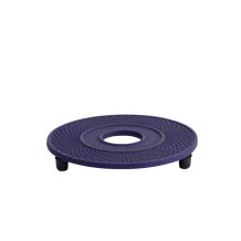 WY Teapot Iron Plate Arare Blue, Iron, 14 cm