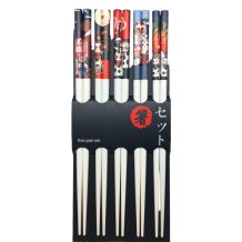 5 Paar Essstäbchen EDO Japan bei g-HoReCa 