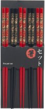 5 Paar Essstäbchen EDO Japan bei g-HoReCa 
