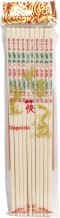 10 Paare Melamine Essstäbchen Drache und Phönix EDO Japan bei g-HoReCa 