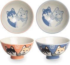 EDO Japan, Schalen Set, Shiba Ø 12 cm | H6,5 cm - Art.-Nr. 6040803